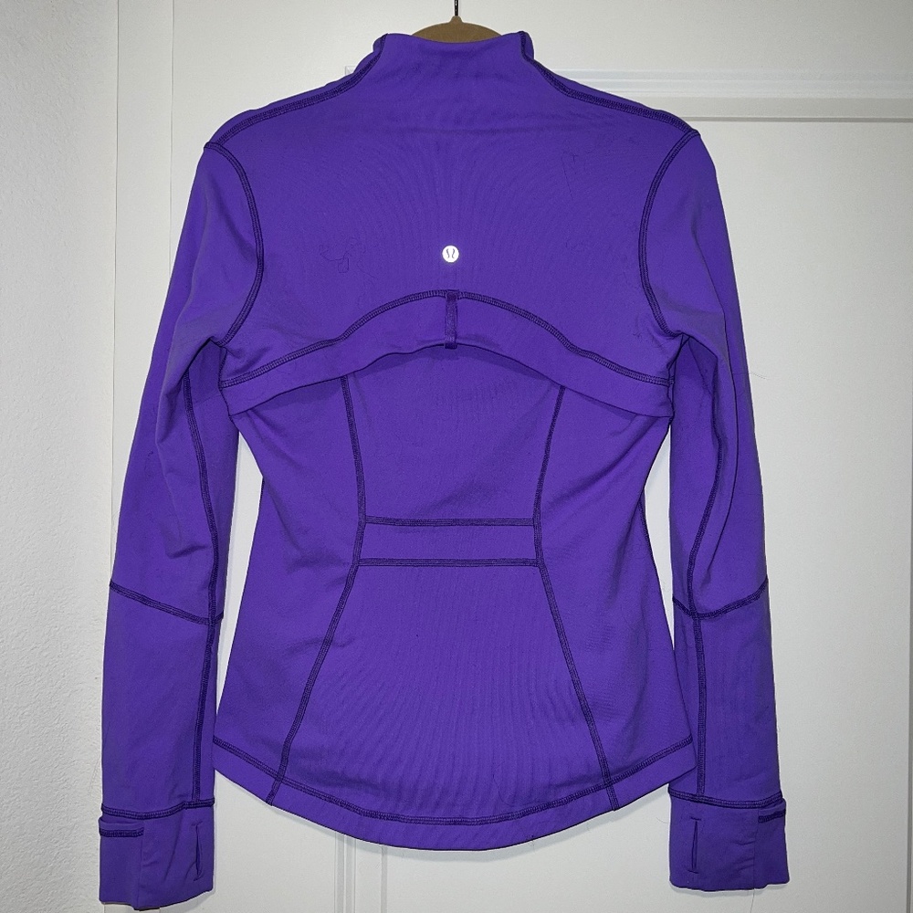 Rare Purple Lululemon Define Jacket Size 10